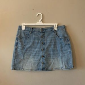 American eagle denim skirt